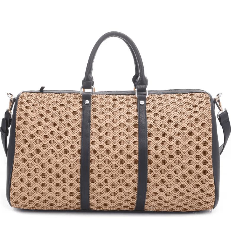 Mali and Lili Jamie Woven Weekend Duffle