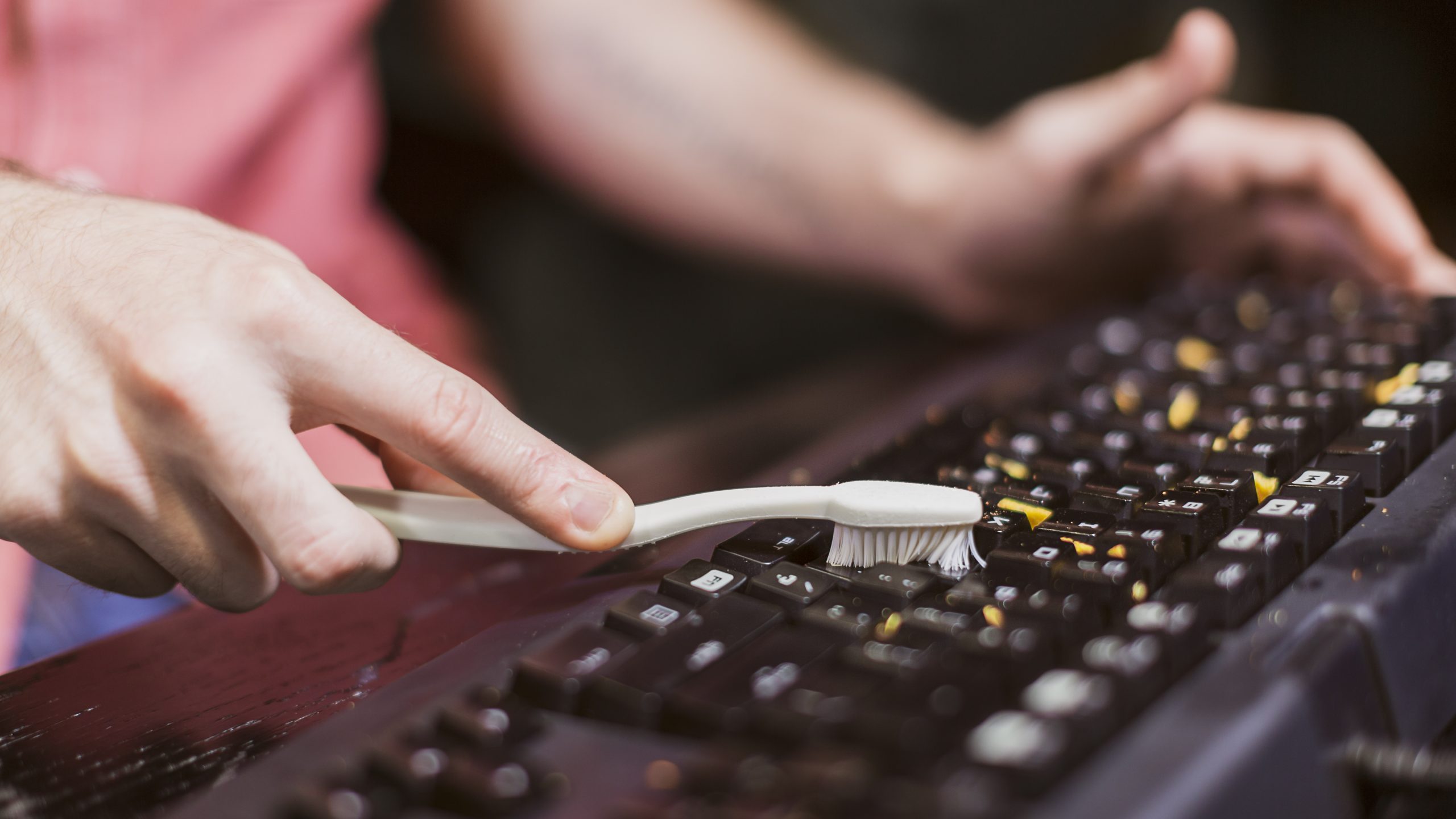 brush keyboard